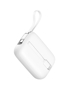 Power Bank Portatile Personalizzato 10000mAh, Ricarica Rapida 15W, Display Digitale, Cavi Doppi Integrati, OEM per Telefoni - Product Image 5