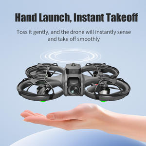 Drone en plastique avec 9-11 minutes d'autonomie de vol, portée de 120 mètres, grand écran de 4,5 pouces, évitement d'obstacles infrarouge et flux optique - Product Image 3