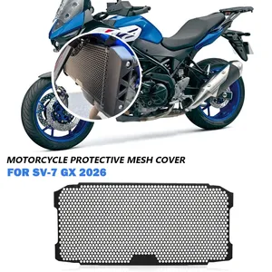 Защитная сетка для радиатора и маслоохладителя мотоцикла Suzuki SV-7GX, алюминиевая, для системы охлаждения - Product Image 4