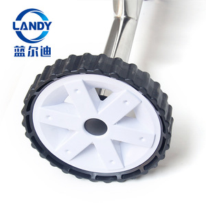 เครื่องม้วนผ้าคลุมสระว่ายน้ำ Landy รุ่น CR1 U81 ทำจากอลูมิเนียมอัลลอย รับน้ำหนักได้ 60 กก. ปรับความยาวได้ เหมาะสำหรับสระว่ายน้ำในบ้านพักตากอากาศส่วนตัว - Product Image 3