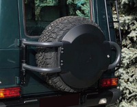 Support de Roue de Secours Arrière en Carbone Sec pour Mercedes-Benz Classe G W463 G63 4x4, 20 et 22 Pouces, avec Housse de Protection – Accessoires Extérieurs