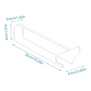Soporte para copas de vino de alta calidad, colgador debajo del gabinete, estante para copas de vino, estante de almacenamiento colgante de cocina, Organizador - Product Image 2