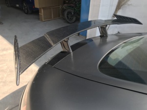 Becquet arrière en Fiber de carbone sec pour Benz AMG GT, Style léger, aile de toit - Product Image 3