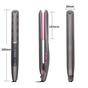 Plancha de Pelo Eléctrica Multifunción con Pantalla LCD para Mostrar la Temperatura, para Uso Doméstico, Doble Función - Product Image 3
