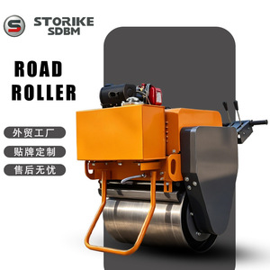 Rodillo compactador vibratorio Storike de 600 mm de un solo tambor, diseño compacto para la reparación de caminos municipales - Product Image 1