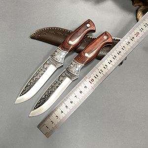 Tlqx01 thiết kế mới giả ANTLER xử lý săn bắn dao Nylon vỏ bọc cố định lưỡi chiến thuật tự vệ dao tùy biến - Product Image 5