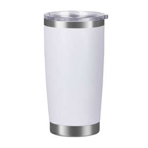 Vaso térmico personalizado con logo, libre de BPA, de 20 oz, de doble pared, de acero inoxidable, aislado al vacío, para viaje, envasado al por mayor. - Product Image 5