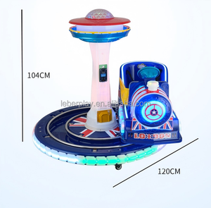 Produit phare : Machine à bascule électrique pour enfants, style britannique, type train de parc d'attractions, à vendre - Product Image 1