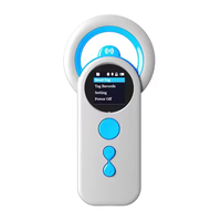 Escáner Bluetooth de Alta Precisión NETUM DJ-130 RFID 125KHz 134.2K, Lector de Microchip para Mascotas, para Diagnóstico Clínico y Gestión de Ganado