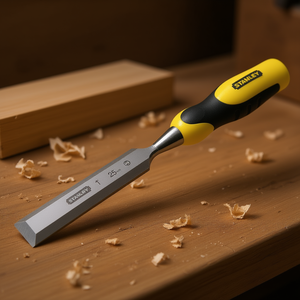 Cincel para madera Stanley de 25 mm con mango ergonómico para tallado de precisión - Product Image 3