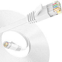 Câble réseau Cat 7 UTP noir en PVC pour interconnexions Switch-à-Switch en entreprise – Vente en gros