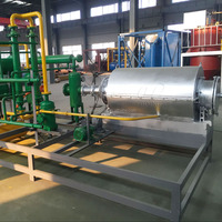 Usine de pyrolyse de plastique entièrement automatique de marque DOING, 500 kg/jour, avec moteur, traitement discontinu et continu, prix compétitif