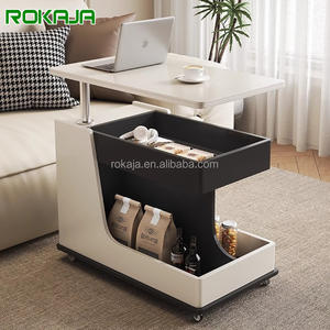 Gran oferta, <span class=keywords><strong>mesa</strong></span> auxiliar multifuncional, <span class=keywords><strong>mesa</strong></span> de té móvil, <span class=keywords><strong>aparador</strong></span>, carro de almacenamiento <span class=keywords><strong>plegable</strong></span> moderno, carrito pequeño, mesas de esquina - Product Image 1