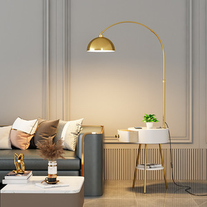 Thiết kế cảm giác cá đèn ánh sáng sofa sang trọng cafe ngăn kéo lưu trữ phòng ngủ cạnh giường ngủ tích hợp đèn đứng cho phòng khách E27 - Product Image 4