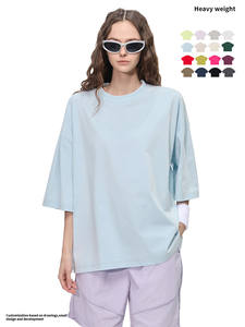 T-shirt décontracté pour homme à manches courtes coupe ample en tissu Sorona 180G, toucher frais, protection solaire UPF50+ - Product Image 4