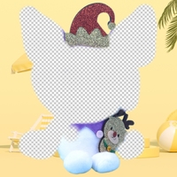 Porte-clés en peluche de Noël de 10 cm, personnage de dessin animé, petit pendentif, breloque, mini poupée, jouet en peluche anime pour Noël