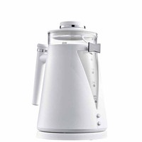Bouilloires électriques portables pour l'eau et le thé, chauffe-eau, protection contre la surchauffe, verre borosilicate, acier inoxydable pour la maison/l'hôtel