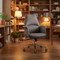 Chaise de bureau de direction ergonomique contemporaine de luxe pour PDG, modèle OEM, prix compétitif