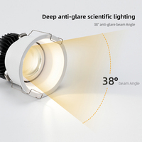Spot lumineux Led encastrable pour le plafond, Design MINI, luminaire d'intérieur, éclairage Anti-éblouissement, idéal pour un placard, 5/7/9/12/15/20W, 1 unité