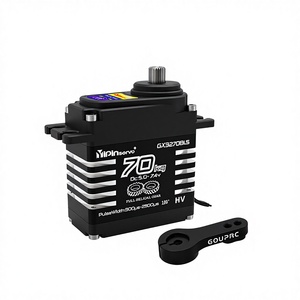 Motor Servo <span class=keywords><strong>GX</strong></span> X70S de 70 kg, sin Escobillas, Inducción Magnética, Engranaje Helicoidal de Acero, Impermeable IP68, para Coche RC, Robot Submarino, Drones RC - Product Image 2