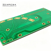 Fabrication de circuits imprimés multicouches haute fréquence Rogers RO4350B, produits RF 5G, service OEM rapide 24H, surface ENIG NEXPCBA