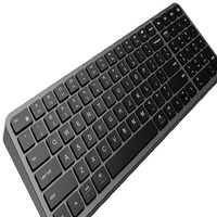 Clavier avec pavé numérique, multi-appareils, rechargeable et connexion stable, clavier sans fil de taille compacte pour ordinateur portable Mac