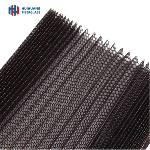 Moustiquaire plissée en polyester et fibre de verre pour hôtels modernes, <span class=keywords><strong>anti</strong></span>-insectes, imperméable, insonorisée, garantie 5 ans - Product Image 1