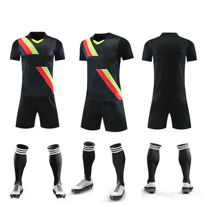 Maillot de football d'été style français, uniforme d'équipe personnalisé, vêtements de sport anti-humidité, unisexe adulte - Product Image 3