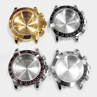 Boîtier DTN de 40 mm adapté à la montre automatique pour homme 7750, en acier massif et saphir, code de référence : 116508