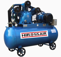 Compresseur d'air électrique portable mini professionnel 4,5 Kw 6Hp 100L sans huile silencieux