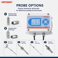 Transmetteur de température et d'humidité haute précision HENGKO HG808-H 98%RH 4-20mA pour chambres d'essai environnementales