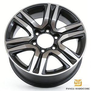 Mâm xe hợp kim đúc nguyên khối cao cấp tùy chỉnh, màu đen bán bóng, kích thước 18-24 inch, phù hợp với BYD, NIO, JEEP, Audi - Product Image 2