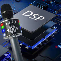 Microphone karaoké portable sans fil D169, microphone sans fil portable pour chanter, vidéo, vlog, youtube, tiktok, livestream