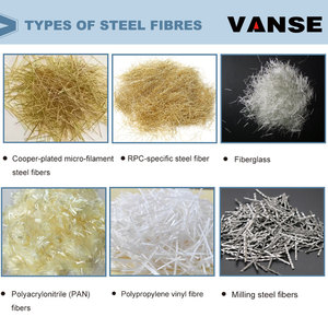 VANSE Fabricants de fibres métalliques en acier inoxydable résistantes à la chaleur, fibres métalliques d'origine pour béton réfractaire - Product Image 4
