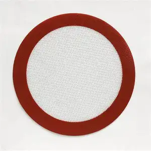 Tappetini in cera dab in silicone dab con logo personalizzato all'ingrosso tappetino da forno in Silicone dab da 2mm in silicone semplice per la cottura