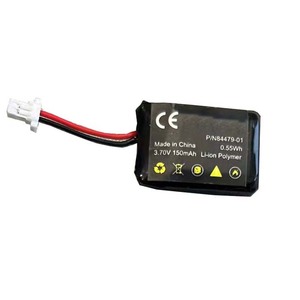 Batería de auriculares inalámbricos Li-Polymer 3,7 V 140mAh para batería Plantronics 86180 84479-01-01 <span class=keywords><strong>CS540</strong></span> - Product Image 3