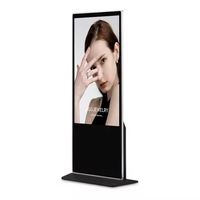 Affichage numérique 4K sur pied, classé IP65, système d'affichage pour fenêtre, écran LCD, totems, kiosques, 32 pouces, intérieur/extérieur, publicité