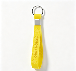 Porte-baume à lèvres en silicone 3D durable avec logo personnalisé, étui à rouge à lèvres, porte-clés, cadeaux promotionnels pour les boutiques de beauté et les entreprises - Product Image 5