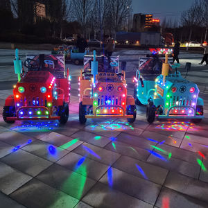 Amusement de <span class=keywords><strong>location</strong></span> en acier de chariot de tracteur carré de Train sans rail électrique des enfants pour le centre commercial d'école 12 <span class=keywords><strong>mois</strong></span> de garantie - Product Image 6