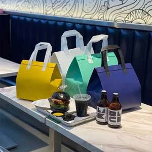 Bolsa Térmica Plegable Reutilizable Personalizada de Tela No Tejida, Bolsa de Entrega Térmica, Bolsa Refrigerante de Tela No Tejida - Product Image 3