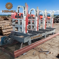 Scierie à ruban verticale CNC entièrement automatique avec chariot à billes, composants PLC, largeur de travail de 800 mm - Vente directe usine