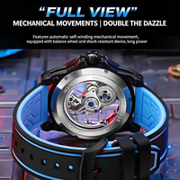 Montre de Plongée de Luxe à Vendre Directement de l'Usine, Mouvement Exclusif, Étanche, Montre Sport Mécanique de Luxe pour Hommes