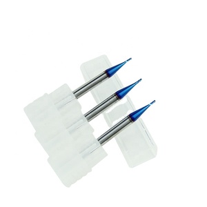 65HRC Blue NaNo Coating Siêu Hiệu Suất Carbide <span class=keywords><strong>Flat</strong></span> End Mill <span class=keywords><strong>Cnc</strong></span> Phay Cutter Dụng Cụ Cắt - Product Image 3