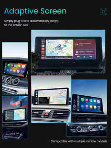 Nuovo 2-in-1 Wireless Carplay Android 5.0 automatico WiFi BT 5.2 1080P per IOS Android Stereo navigazione GPS - Product Image 4