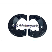 Plaque de protection de conduit d'air de refroidissement des freins avant en fibre de carbone sèche pour BMW G87 M2/G80 M3/G82 M4 2021+