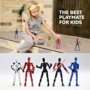 Multi-jointed Movable Shapeshift Robot 2.0 3d Printed Mannequin <b>Dummy</b> Action Model Doll Toy Kid Gift - Product Image 5