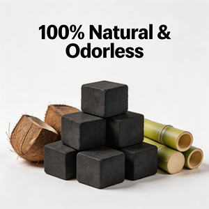 Nueva llegada: Cubos de carbón sólido para hookah, de encendido instantáneo, sin humo, briquetas de carbón de <span class=keywords><strong>coco</strong></span>. - Product Image 2