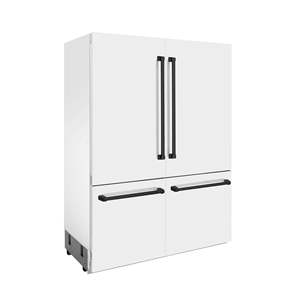 Réfrigérateur encastrable à porte française de 60 pouces, édition Autograph, avec congélateur bas, distributeur d'eau et machine à glaçons, 32,2 pi³ Ft Power Stainless - Product Image 6