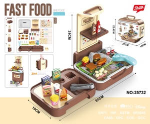 Maletín de maquillaje <span class=keywords><strong>para</strong></span> niñas, maletín de belleza <span class=keywords><strong>para</strong></span> niños, juegos de rol, herramientas de cocina, 2021 - Product Image 3