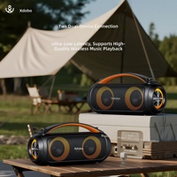 Haut-parleur 100W pour extérieur, subwoofer sans fil à basses profondes, avec batterie rechargeable intégrée